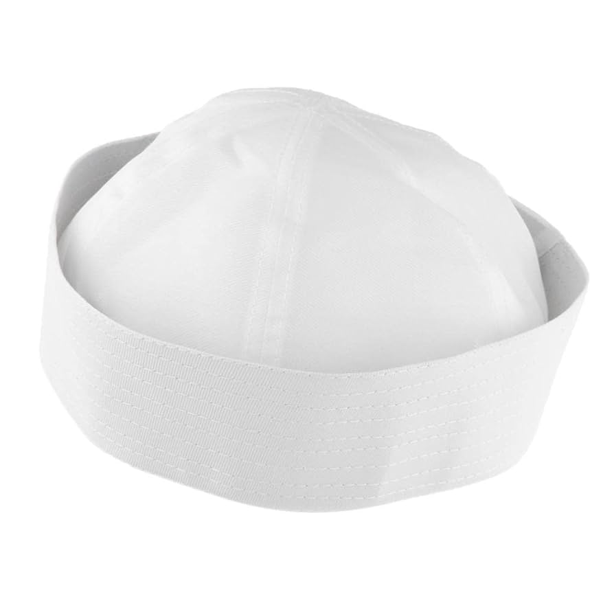 Amazon.co.jp: セーラー帽子 セーラー帽 水兵 帽子 海軍 ハット